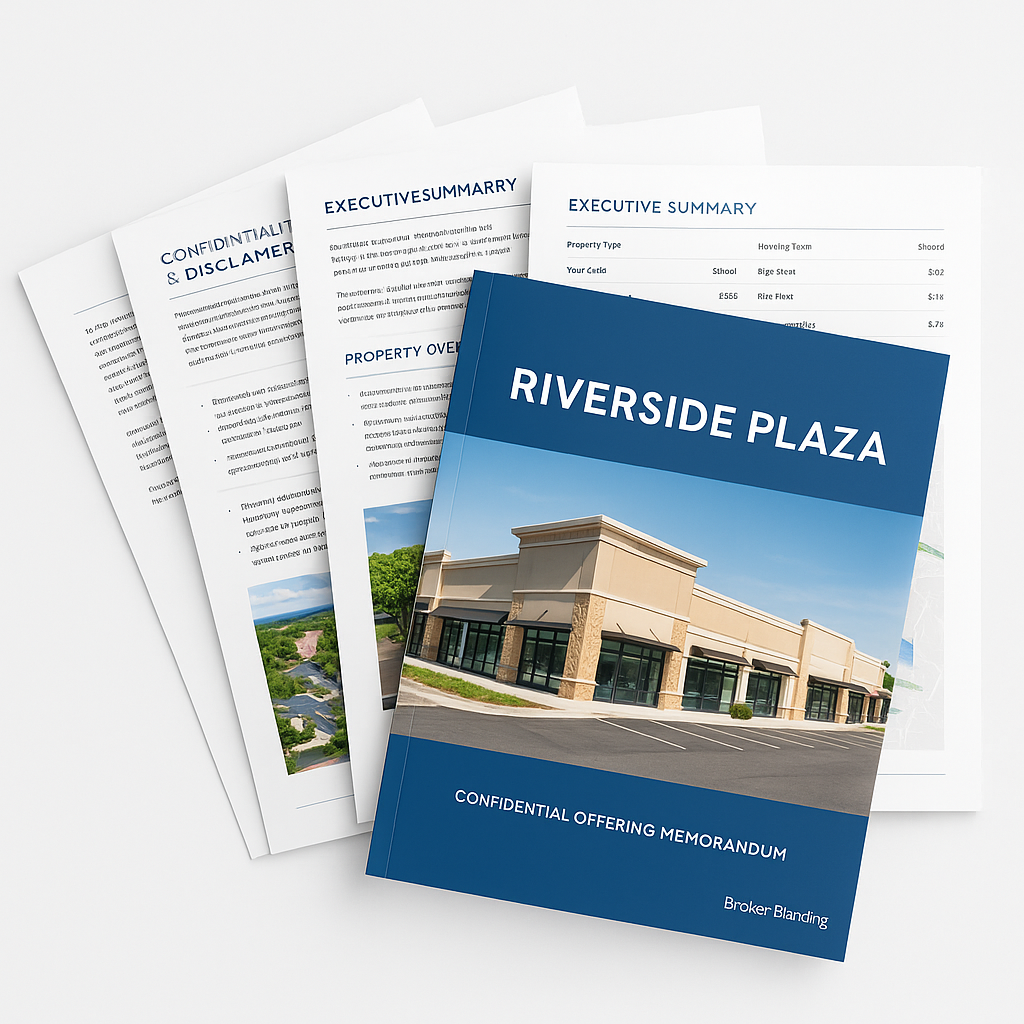 Broker Offering Memorandum – Short Form Marketing Package